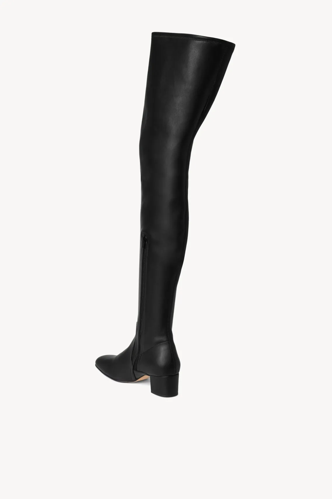 AIMEE BOOT BLACK VEGAN LEATHER
