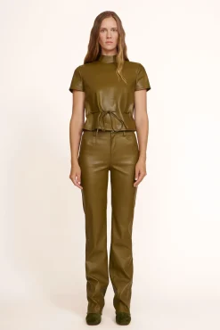 AIMEE SHORT BOOT OLIVE SUEDE