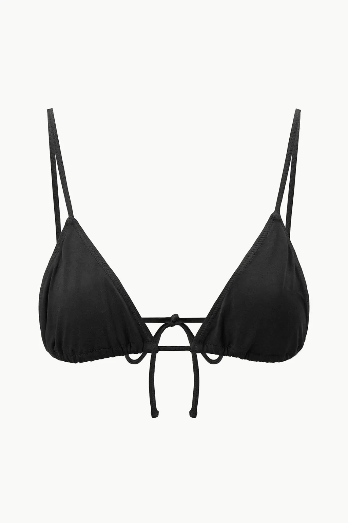 ALEXIS TRIANGLE TOP BLACK