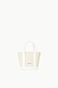ALLORA MICRO TOTE CREAM PAPER
