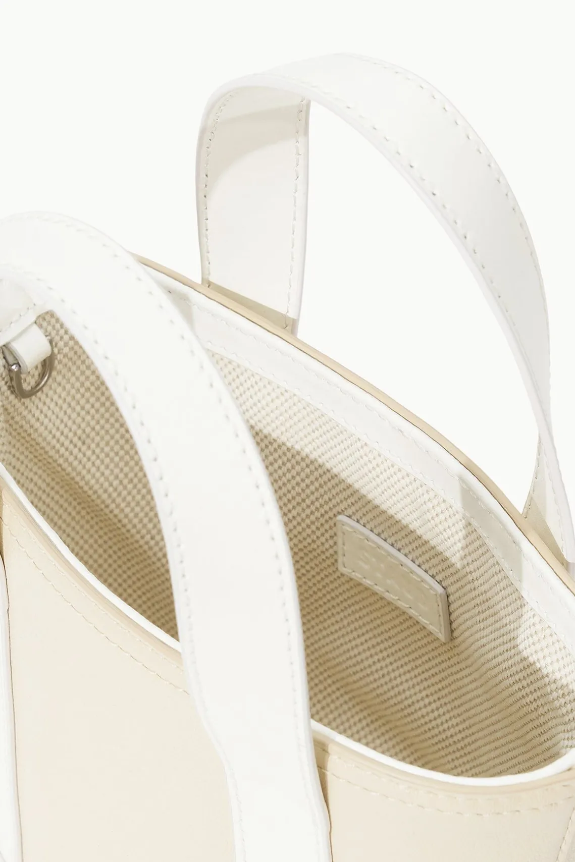 ALLORA MICRO TOTE CREAM PAPER