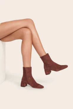 ANDY ANKLE BOOT  MAHOGANY