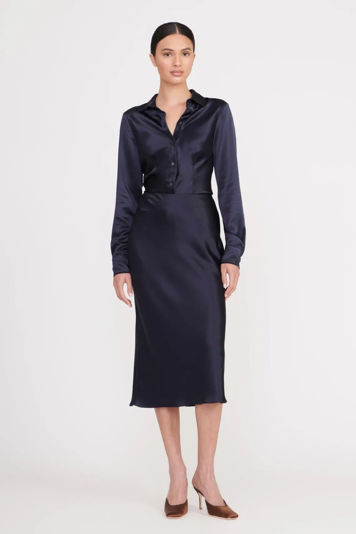 ANGELA SKIRT NAVY
