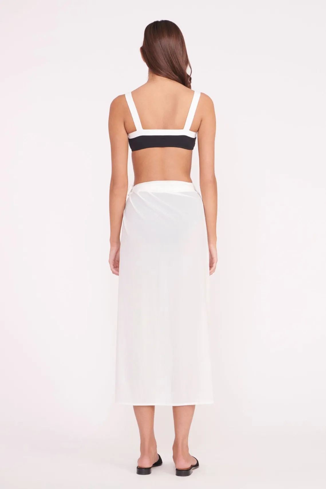 ANGELICA COVERUP SKIRT WHITE
