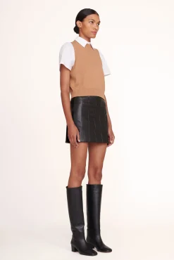 ARYA TOP TAN WHITE