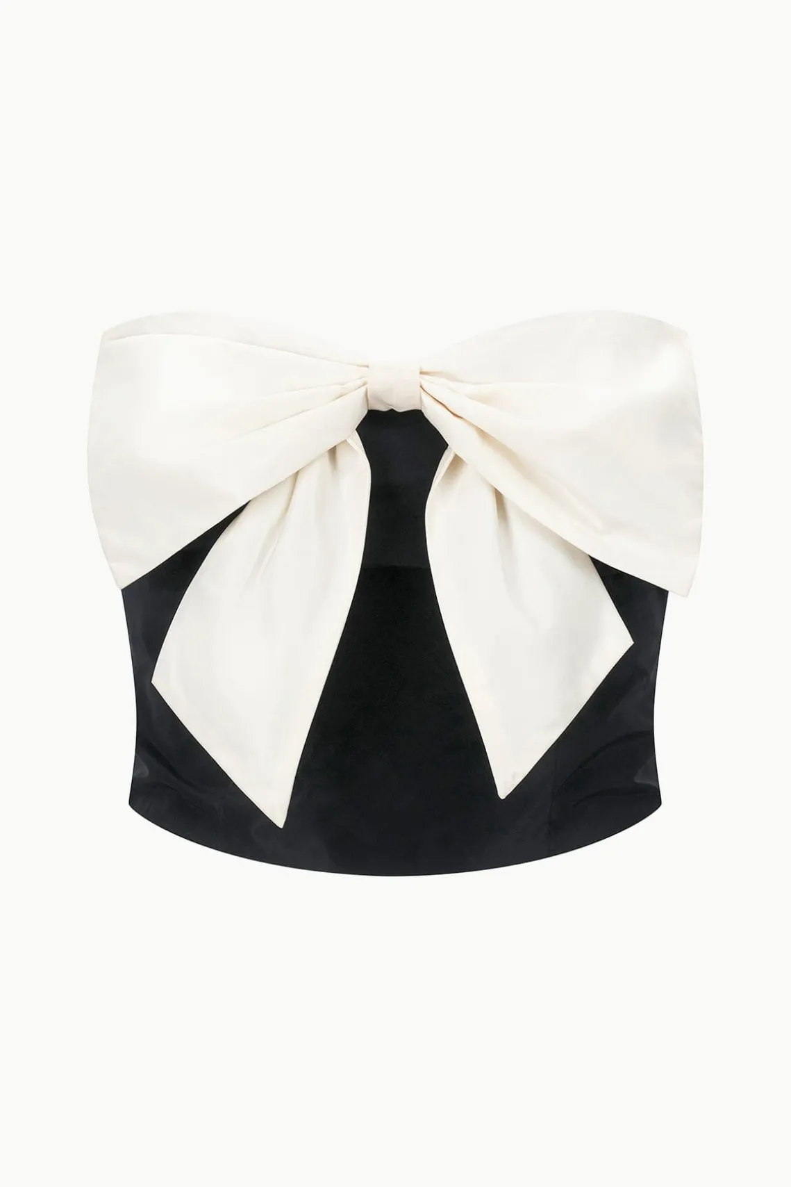 ATTICUS TOP BLACK IVORY