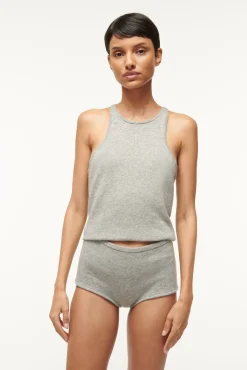 AYANA TOP HEATHER GREY
