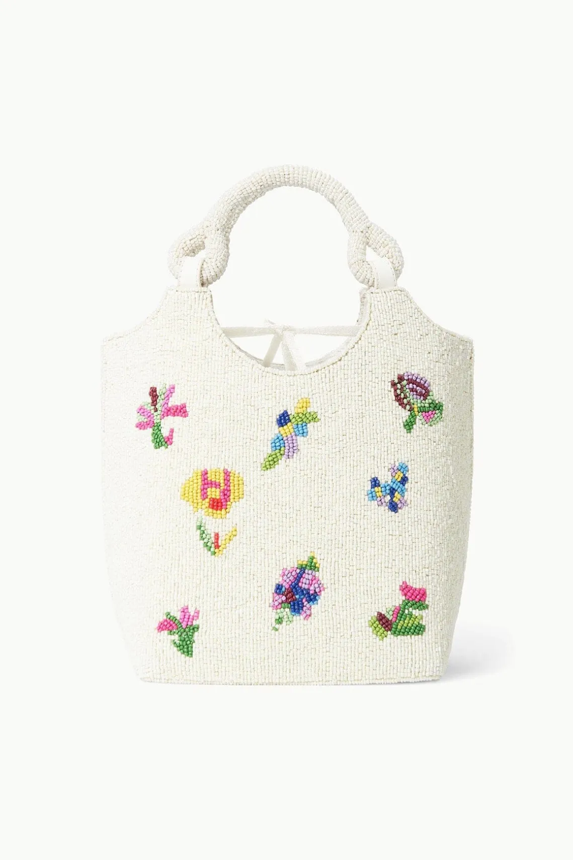 BEADED COTE BAG FIRST BLOOM DAY