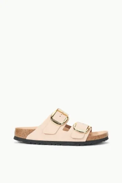 BIRKENSTOCK ARIZONA BIG BUCKLE SANDAL HIGH SHINE NEW BEIGE