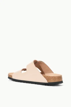 BIRKENSTOCK ARIZONA BIG BUCKLE SANDAL HIGH SHINE NEW BEIGE