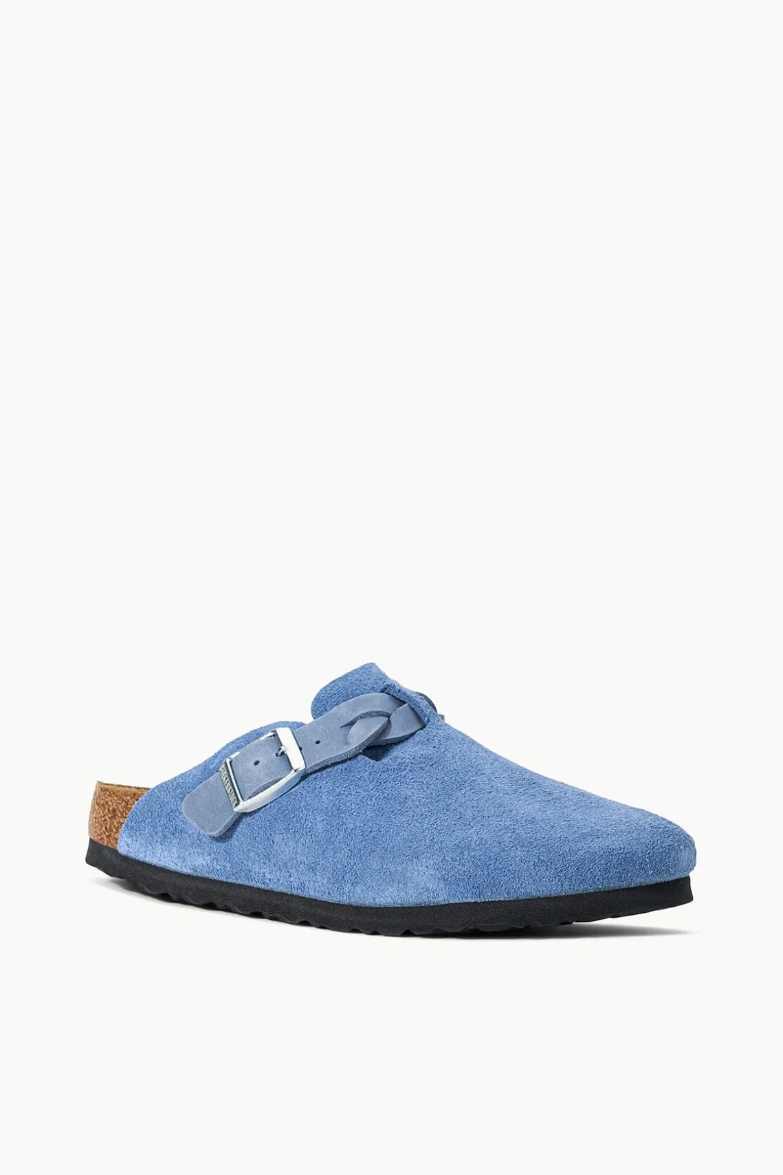 BIRKENSTOCK BOSTON BRAID CLOG ELEMENTAL BLUE