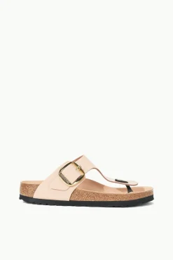 BIRKENSTOCK GIZEH BIG BUCKLE SANDAL HIGH SHINE NEW BEIGE