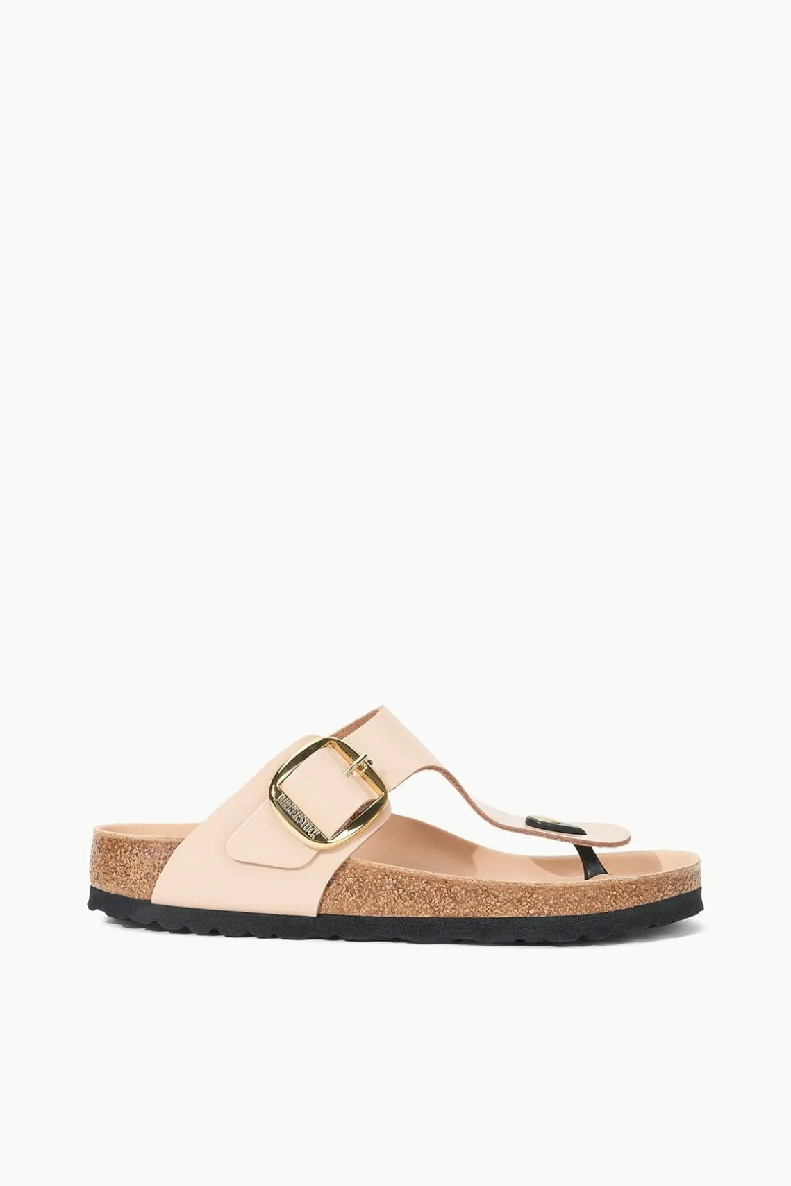 BIRKENSTOCK GIZEH BIG BUCKLE SANDAL HIGH SHINE NEW BEIGE