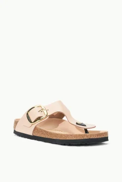 BIRKENSTOCK GIZEH BIG BUCKLE SANDAL HIGH SHINE NEW BEIGE
