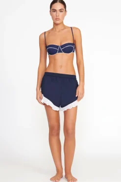 BOYANA SHORT NAVY WHITE