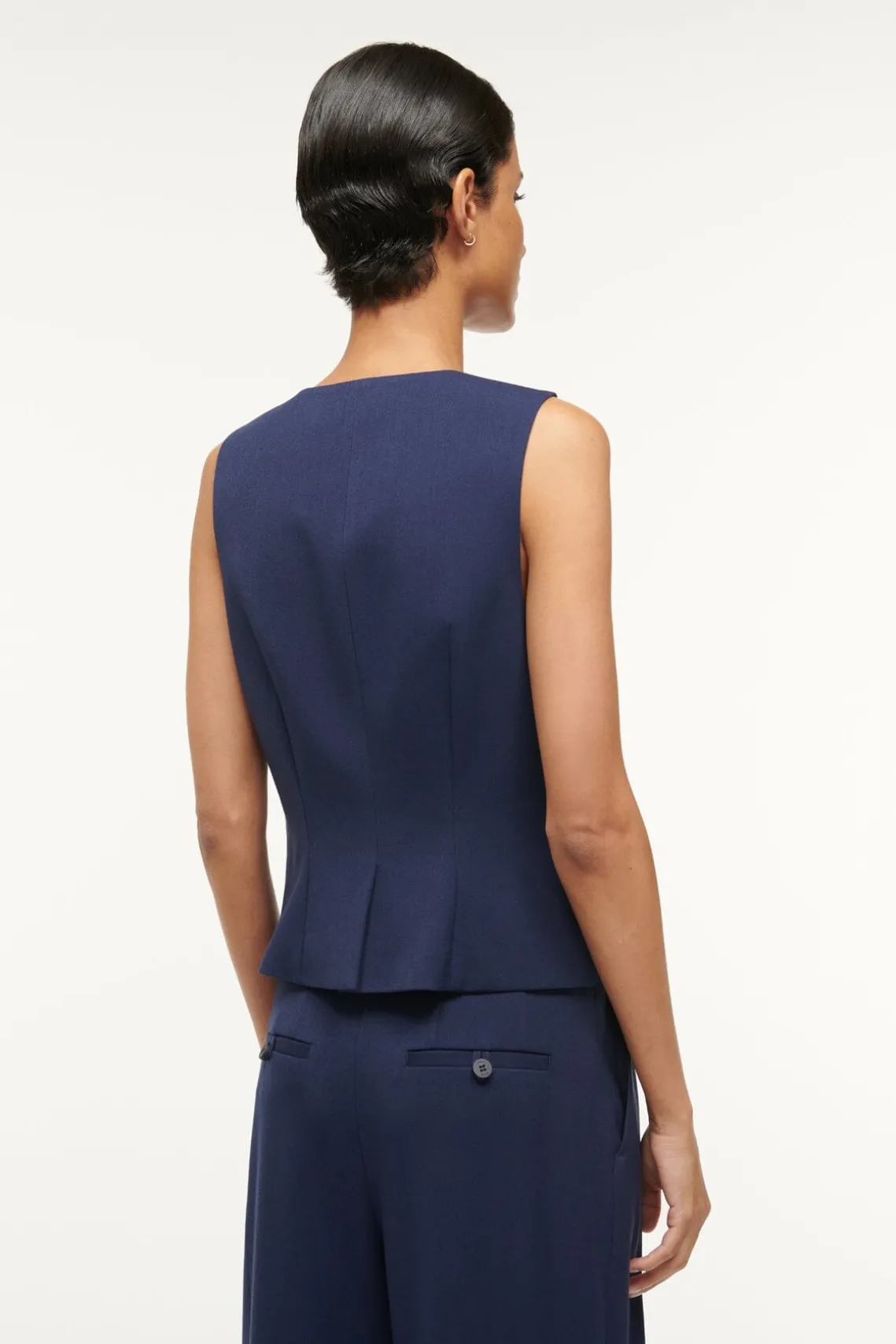 BRETT VEST NAVY