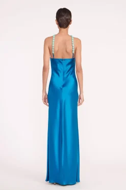 CADENCE DRESS ISLAND BLUE