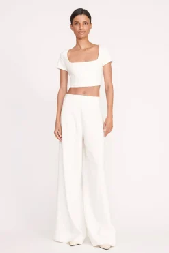 CALEB PANT IVORY