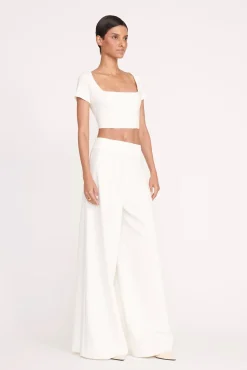 CALEB PANT IVORY
