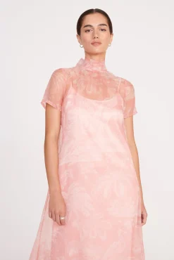 CALLUNA DRESS  CHERRY BLOSSOM IVORY TOILE
