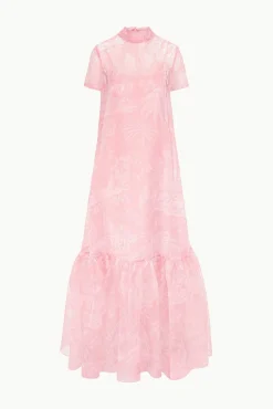 CALLUNA DRESS CHERRY BLOSSOM IVORY TOILE