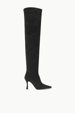 CAMI OVER THE KNEE BOOT BLACK SUEDE