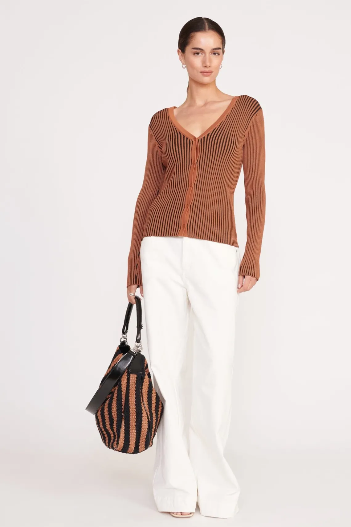 CARGO SWEATER BLACK TAN