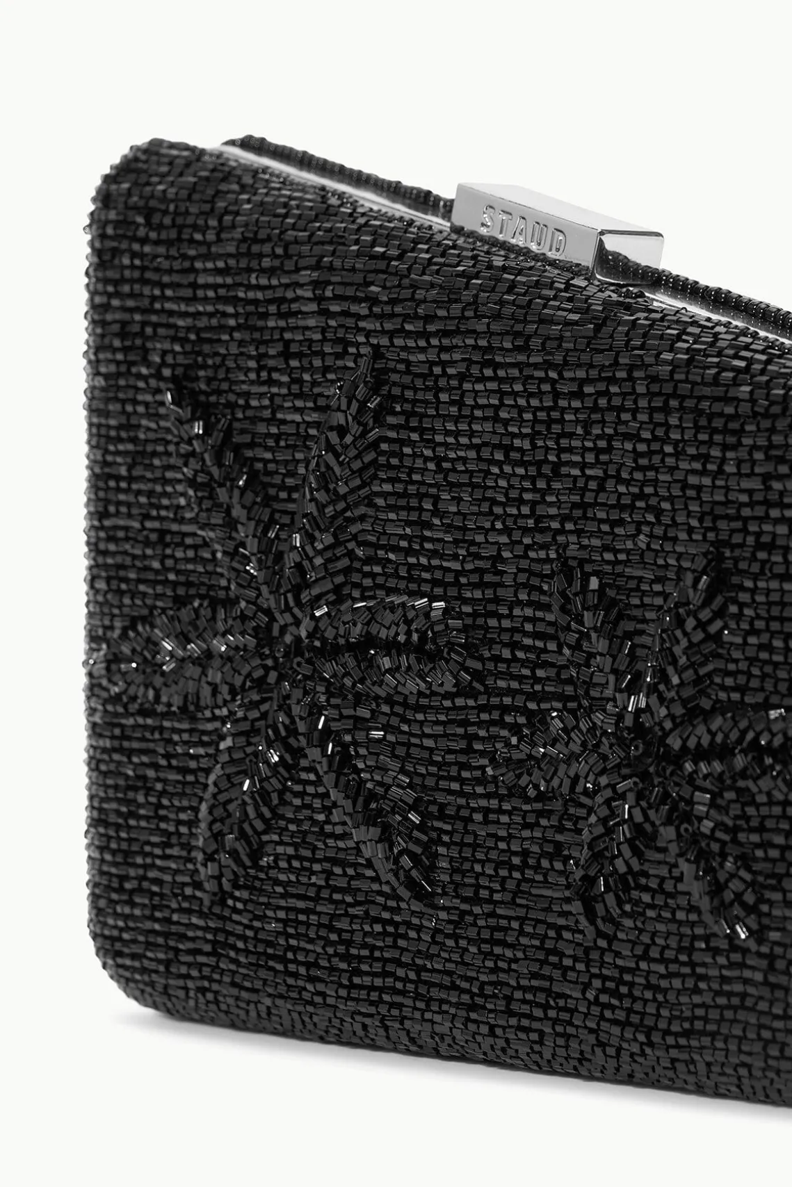 CARMELLA BEADED CLUTCH BLACK STARFISH