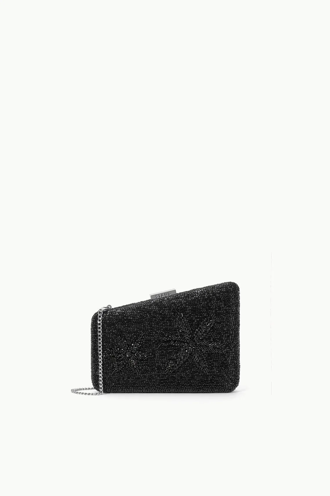 CARMELLA BEADED CLUTCH BLACK STARFISH
