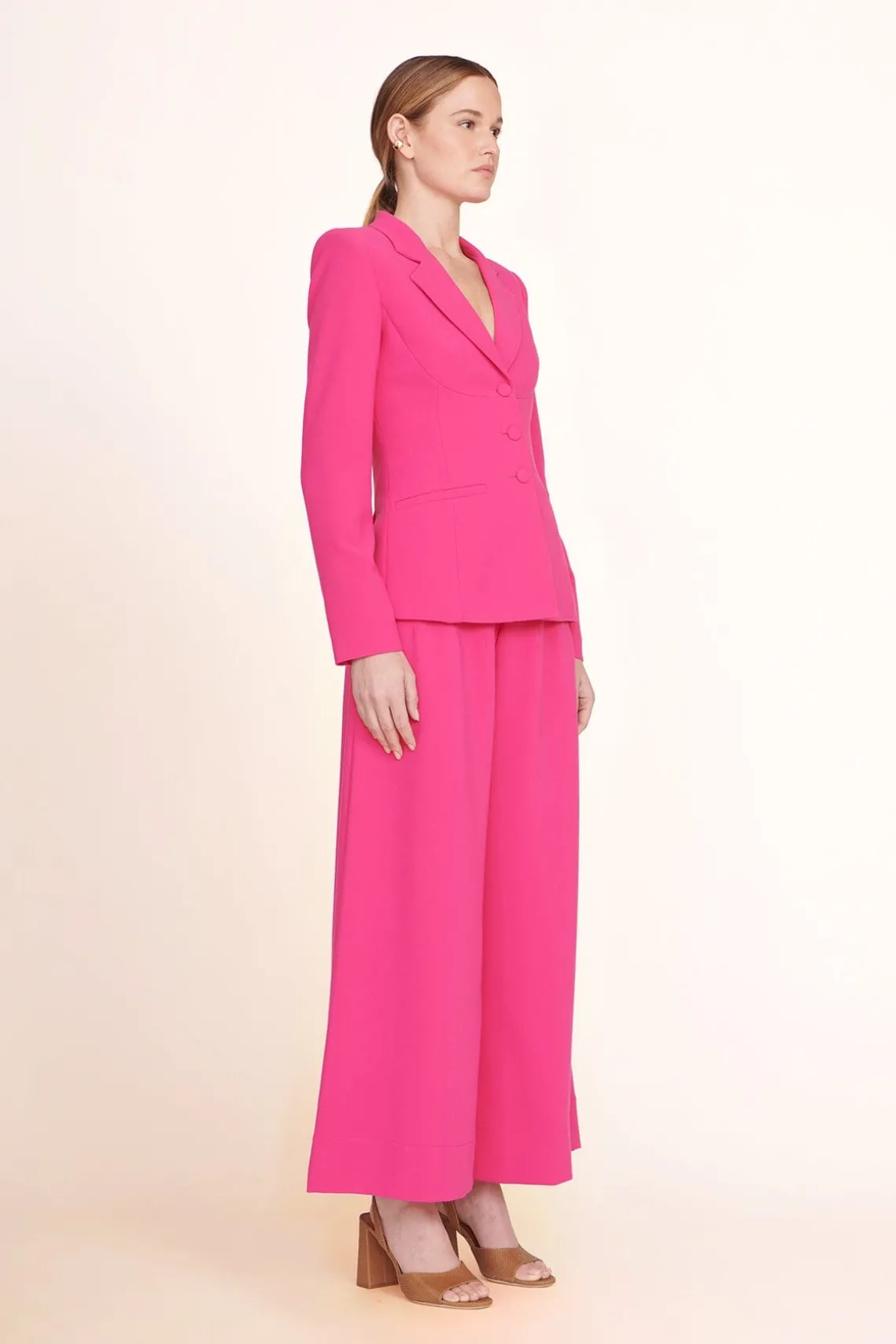 CARSON BLAZER MAGENTA