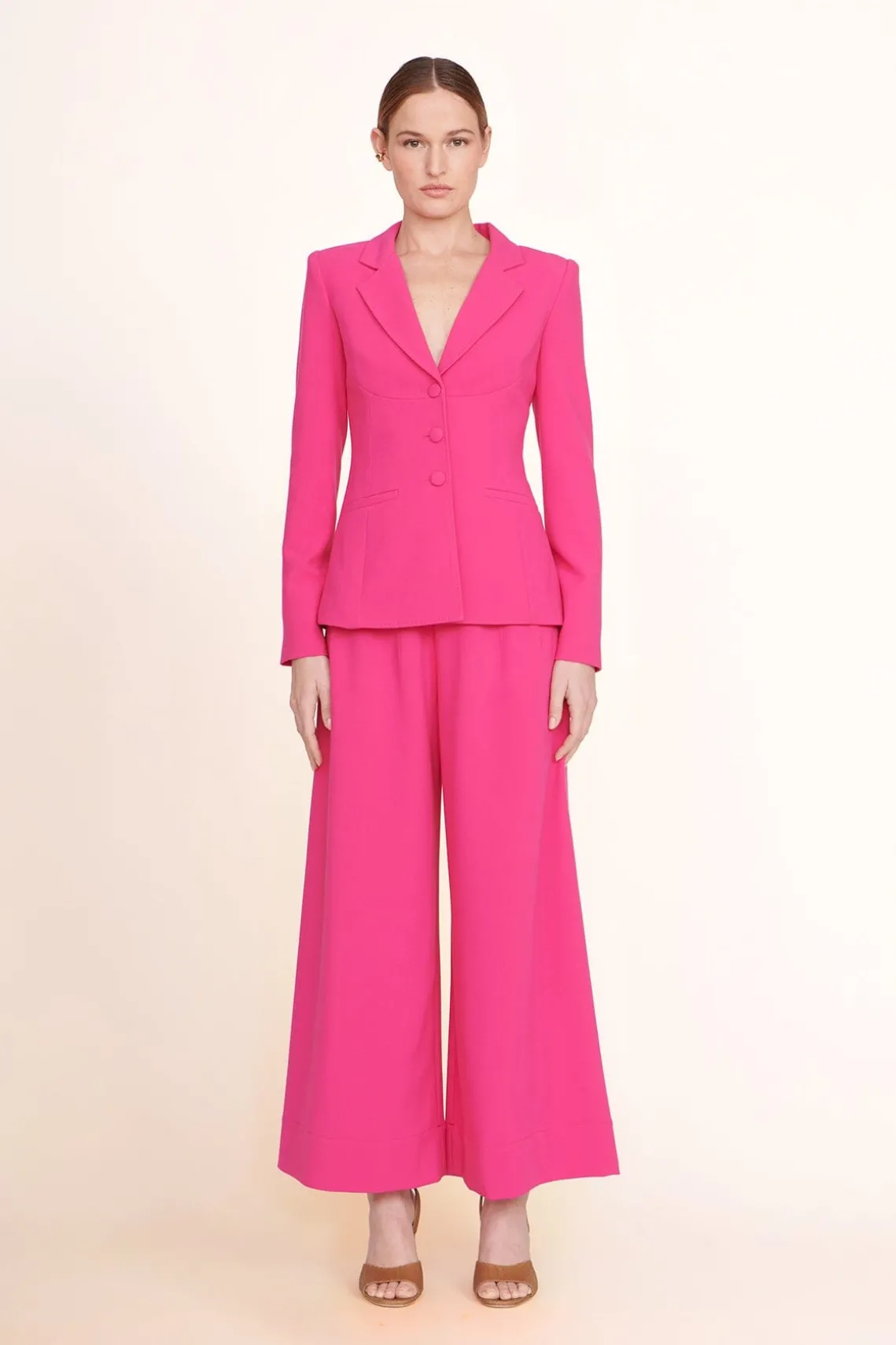 CARSON BLAZER MAGENTA