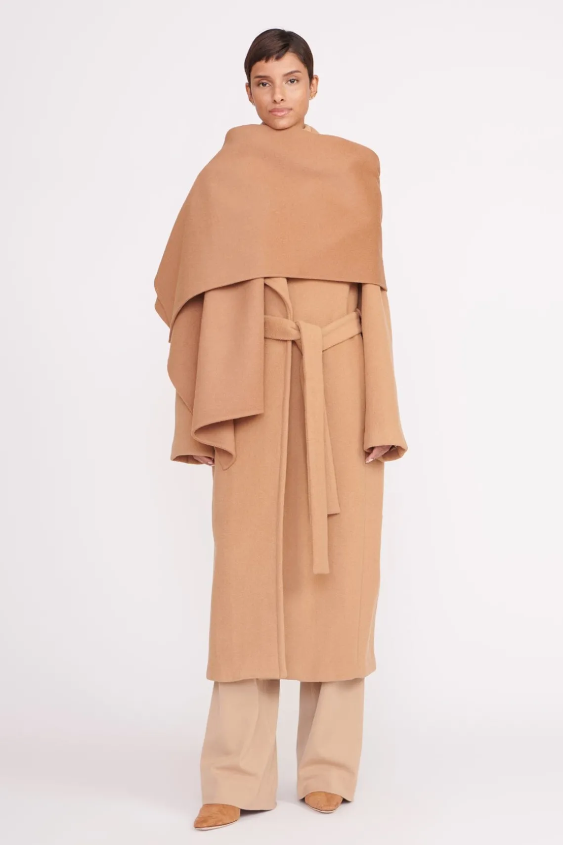 CARVER COAT CAMEL