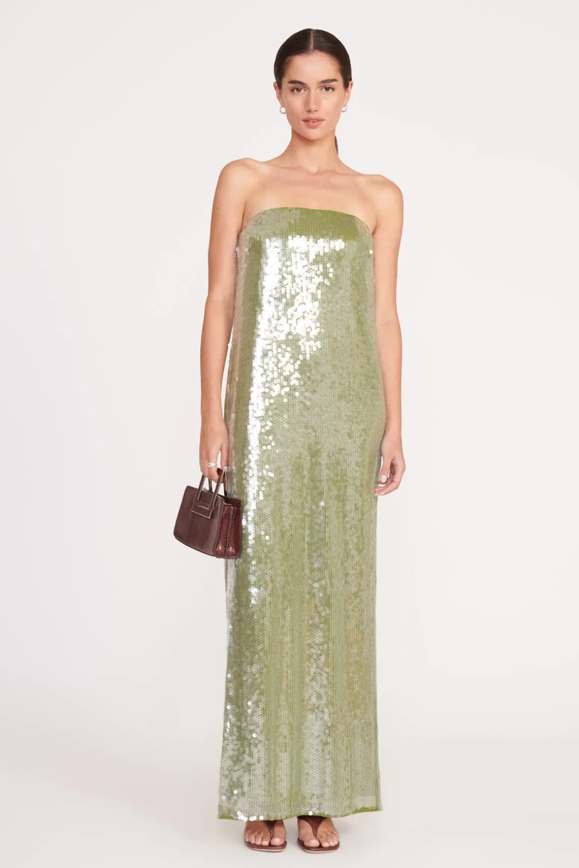 CASEY DRESS GARDEN MOSS