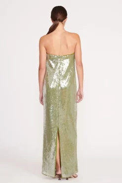 CASEY DRESS GARDEN MOSS