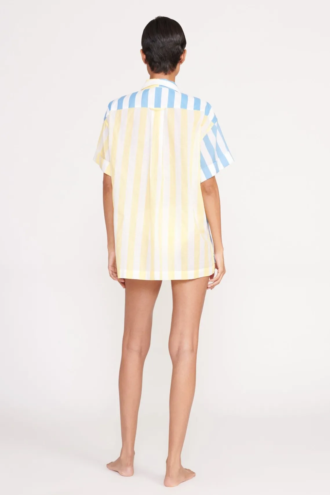 CHANNING TOP BUTTERCUP SEASHORE STRIPE