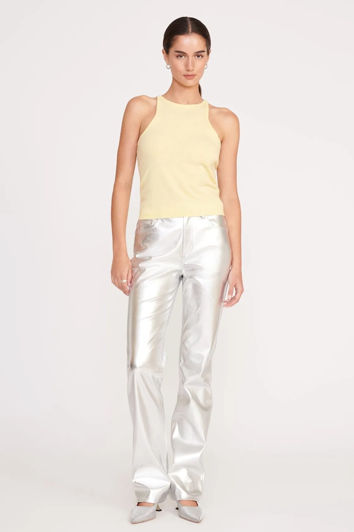 CHISEL PANT SILVER