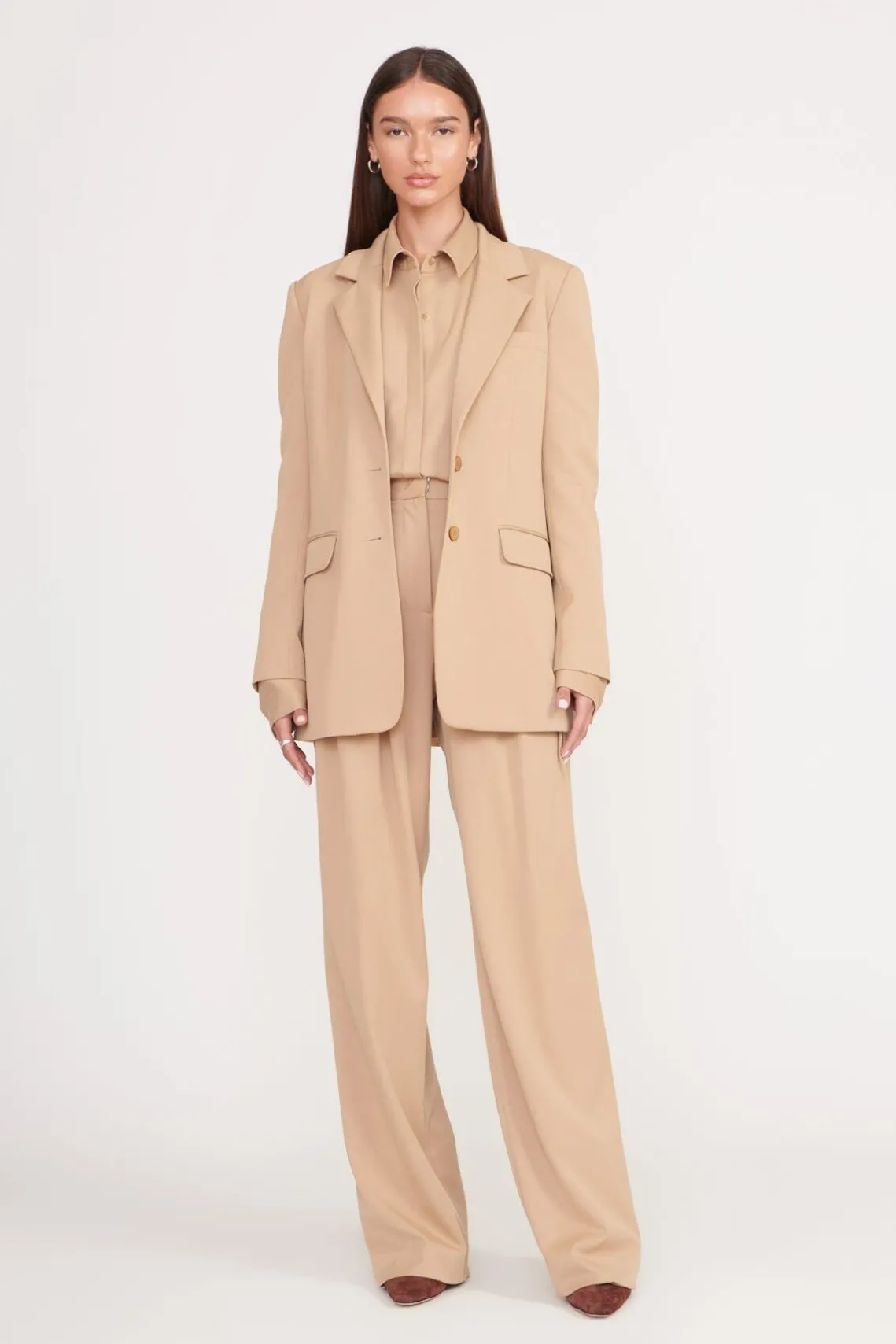 CITY BLAZER CAMEL
