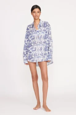 COLTON SHIRT BLUE TOILE