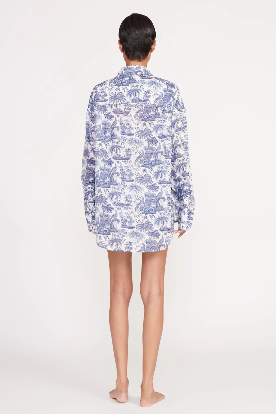 COLTON SHIRT BLUE TOILE