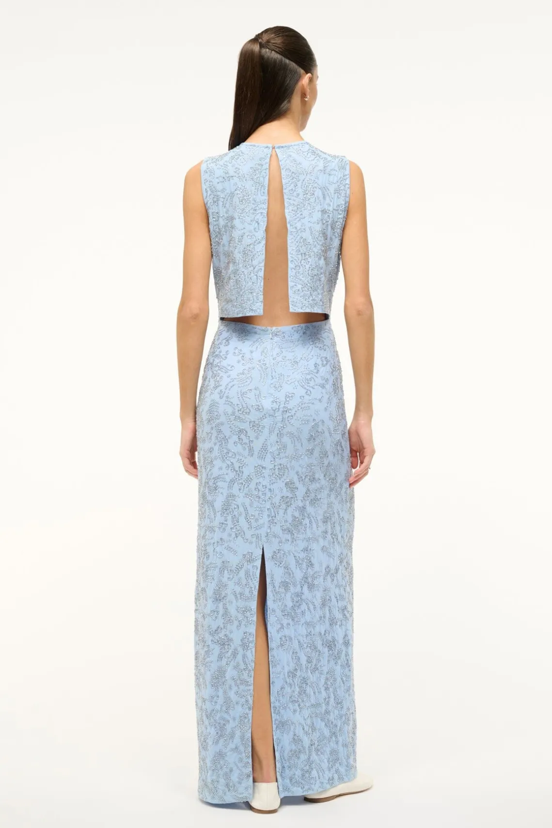 COMO DRESS PERIWINKLE