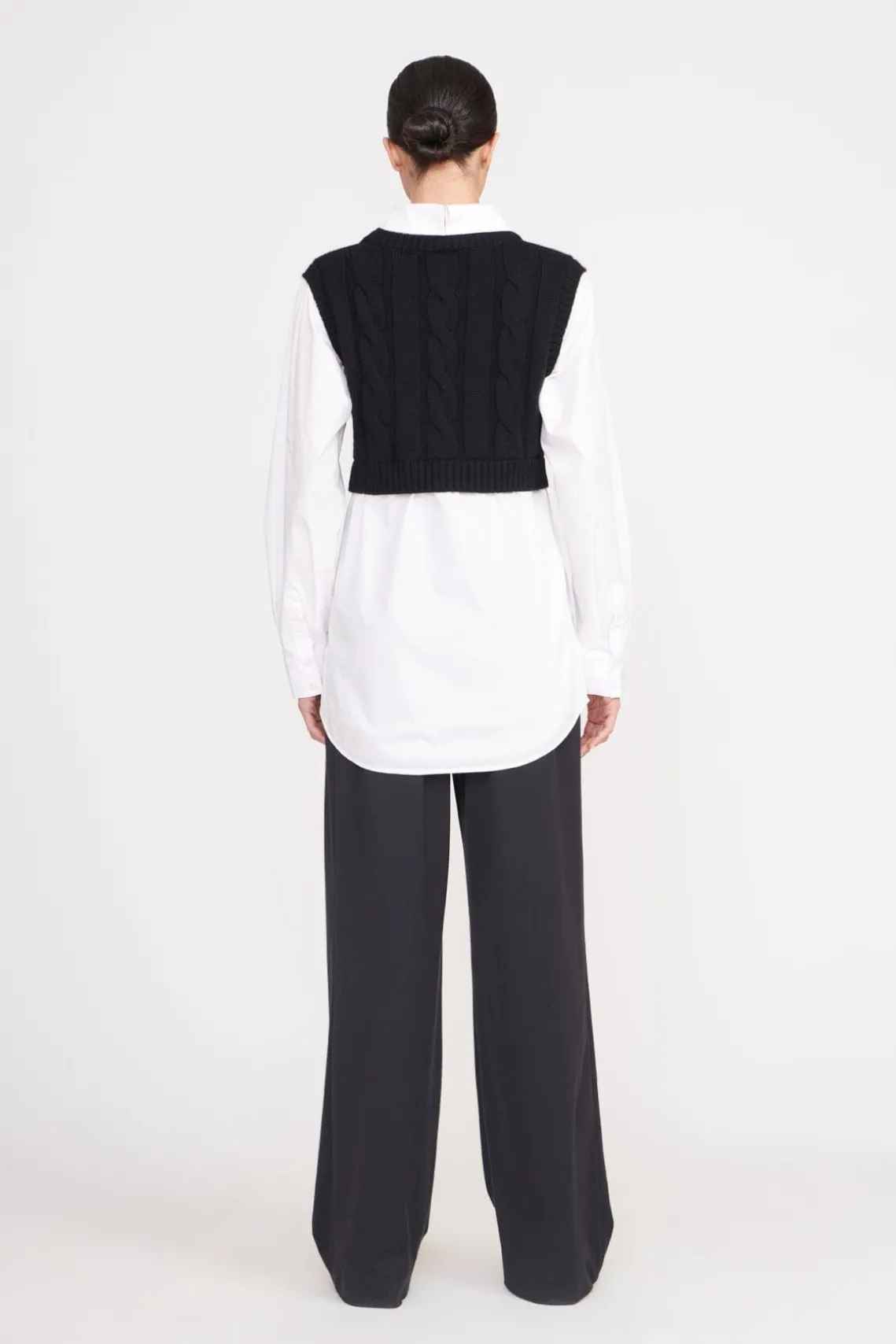 COOPER TOP BLACK WHITE