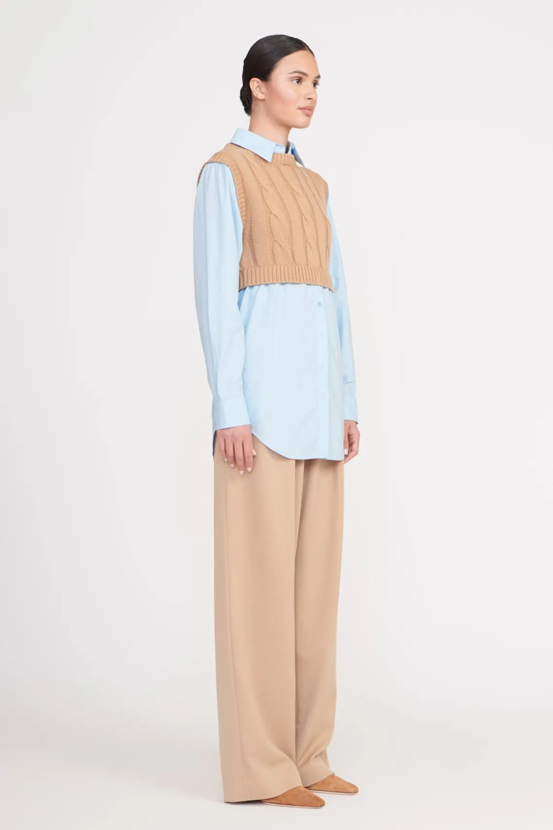 COOPER TOP CAMEL FRENCH BLUE