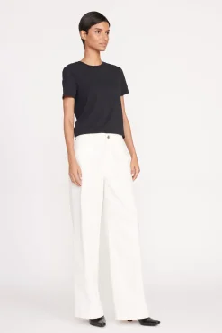 CREW NECK T SHIRT BLACK