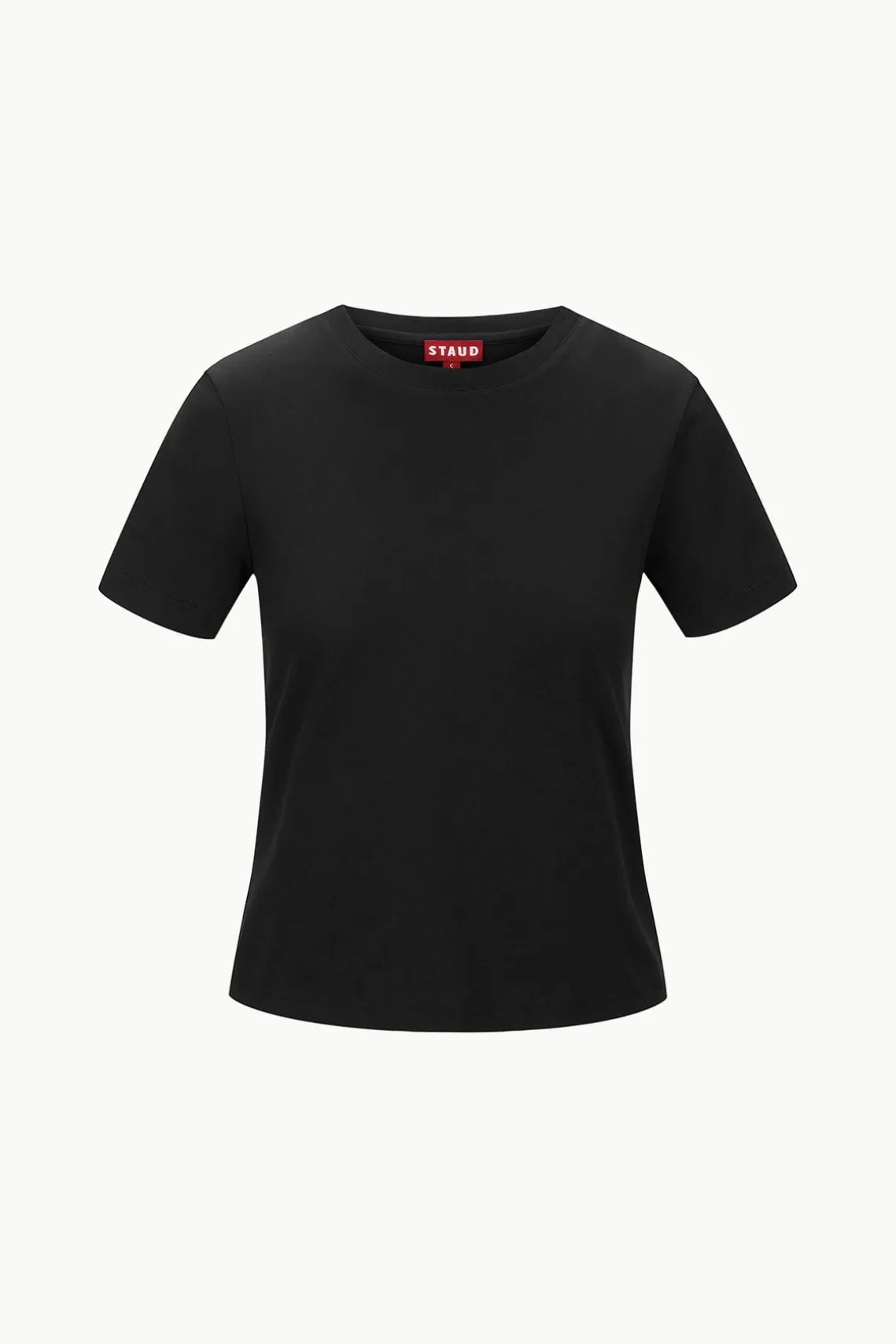 CREW NECK T SHIRT BLACK