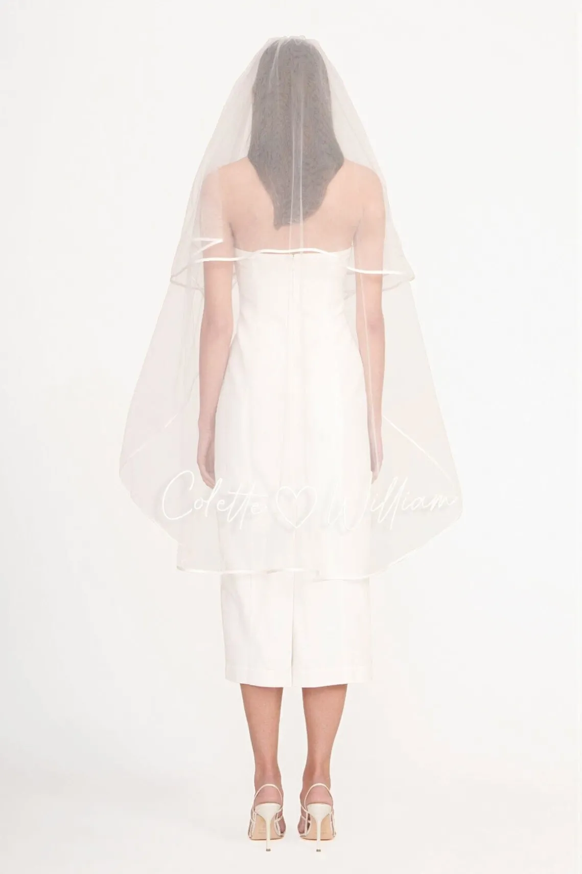 CUSTOM EMBROIDERED VEIL