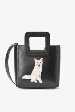 CUSTOM MINI SHIRLEY LEATHER BAG BLACK
