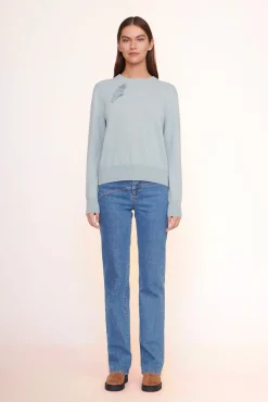 CUSTOM STAUD x C.BONZ CASHMERE SWEATER LIGHT BLUE