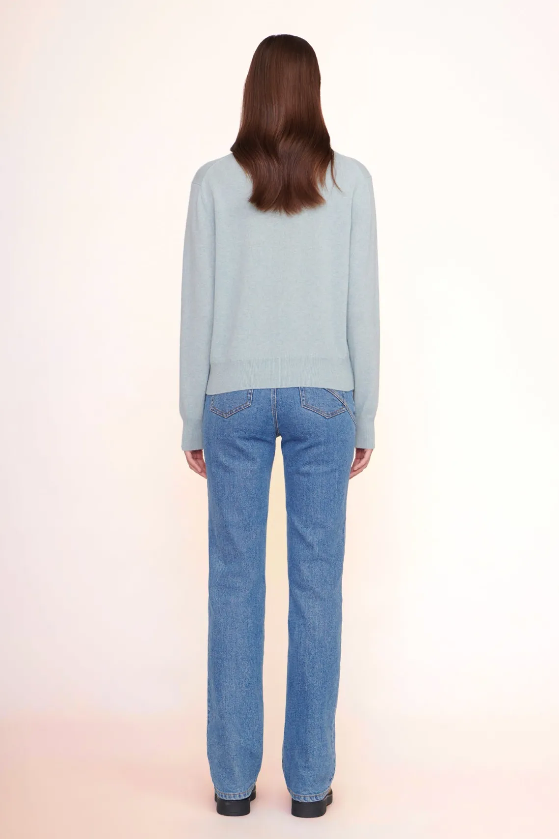 CUSTOM STAUD x C.BONZ CASHMERE SWEATER LIGHT BLUE