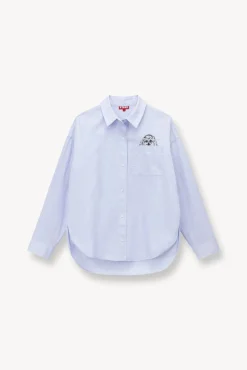 CUSTOM STAUD x C.BONZ CLASSIC OVERSIZED SHIRT  OXFORD BLUE