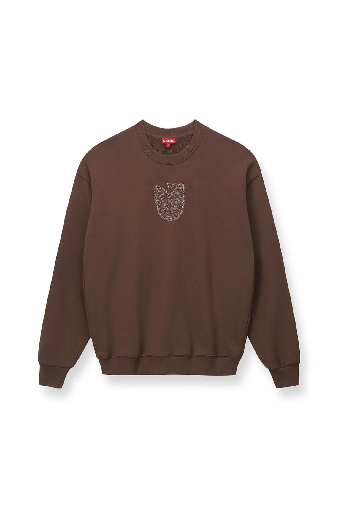 CUSTOM STAUD x C.BONZ OVERSIZED SWEATSHIRT BROWN